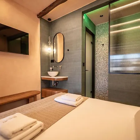 公寓 Mimosa Veneziano - Sauna - Old Town Chania 干尼亞